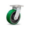 Hamilton Casters Hamilton® Endurance„¢ Kingpinless Swivel 6 x 2 Duralast„¢ Ball 1200 Lb. Caster S-52K-6DB